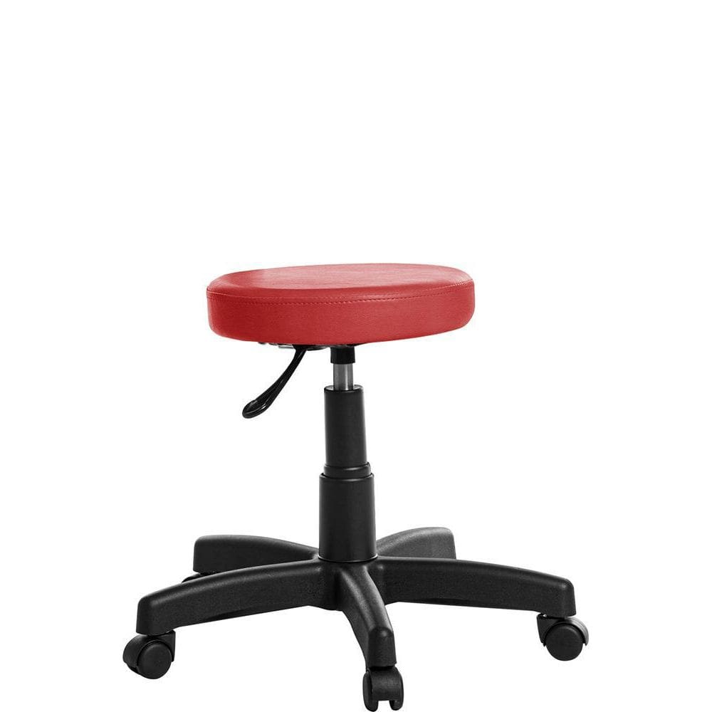 Cadeira Mocho Slim Giratória Rce Vermelho