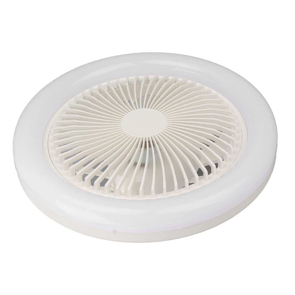 Luz de ventilador de teto AUHX Luz de ventilador LED 25cm 6000K 30W branca