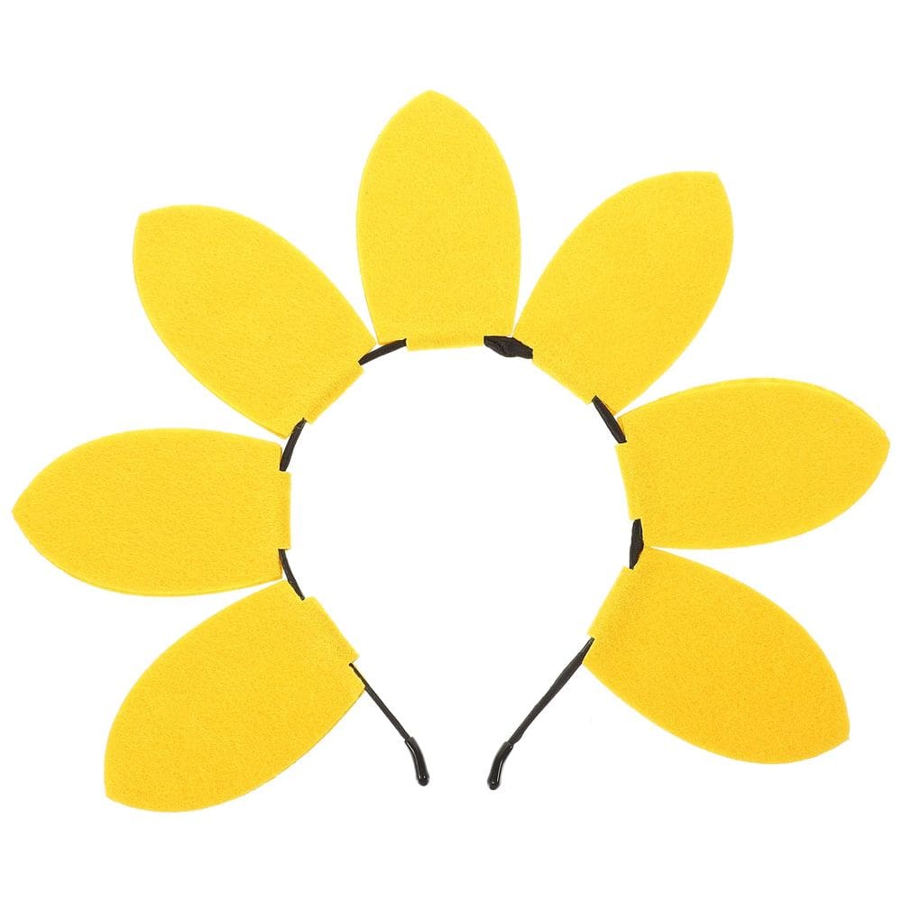 Bandana STOBAZA Sunflower para meninas, maquiagem e festa de cosplay