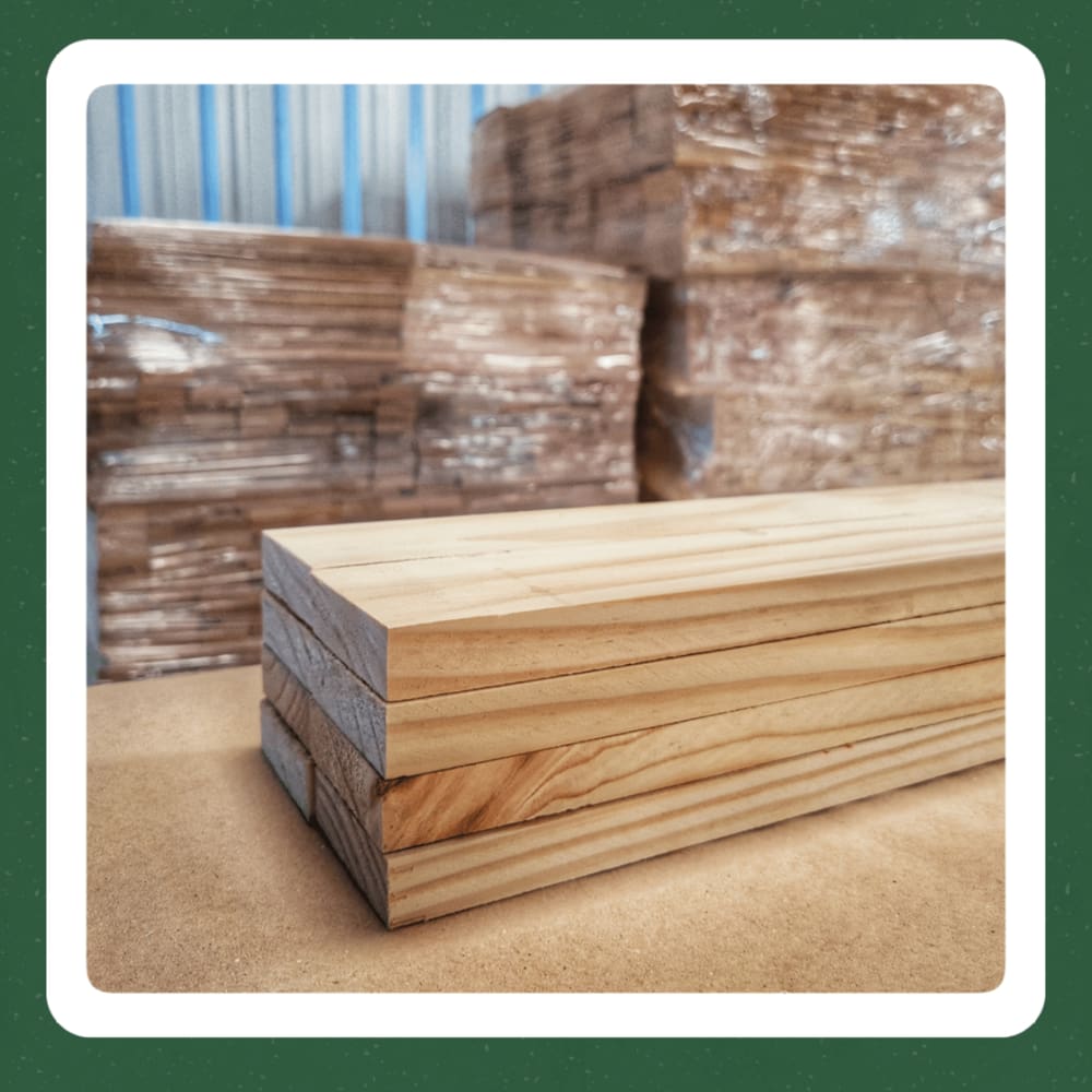 6 Ripas Sarrafos Eucalipto 1x10x50cm Aplainado Artesanato