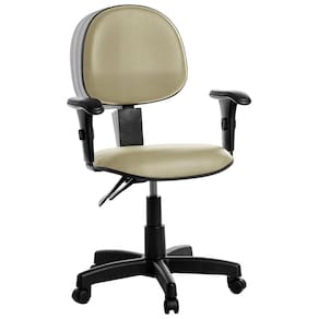 Cadeira Ergonômica Executiva Com Braço Rce: Bege