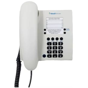 Telefone Fixo Com Fio Siemens Branco Br Telecom