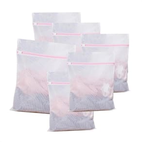 Kit 6 Saquinho Roupa Suja, Saco De Lavar Roupa Delicada