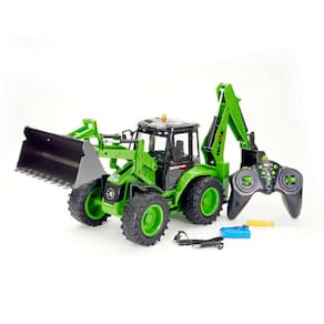 Retroescavadeira Controle Remoto Huina 1579 Escala 1/14