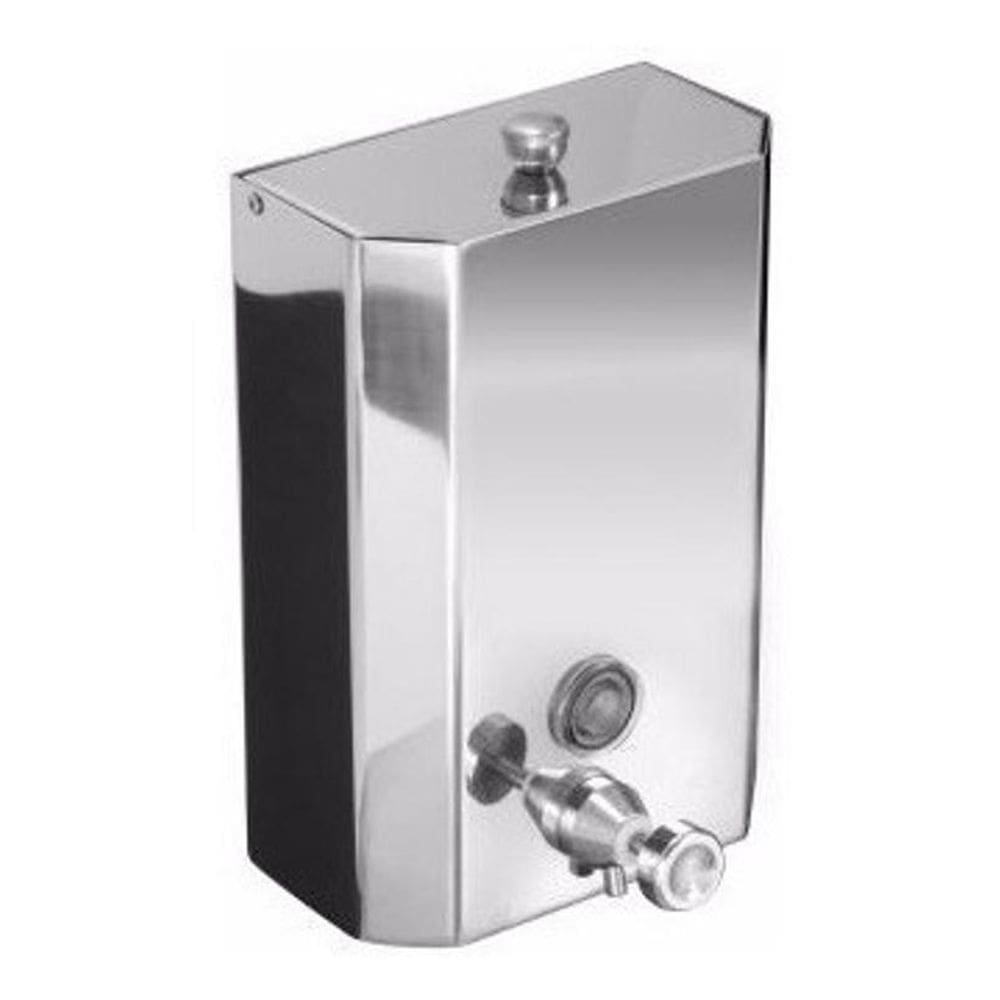 Saboneteira 2 Litros Em Aço Inox 304 Sem Fechadura