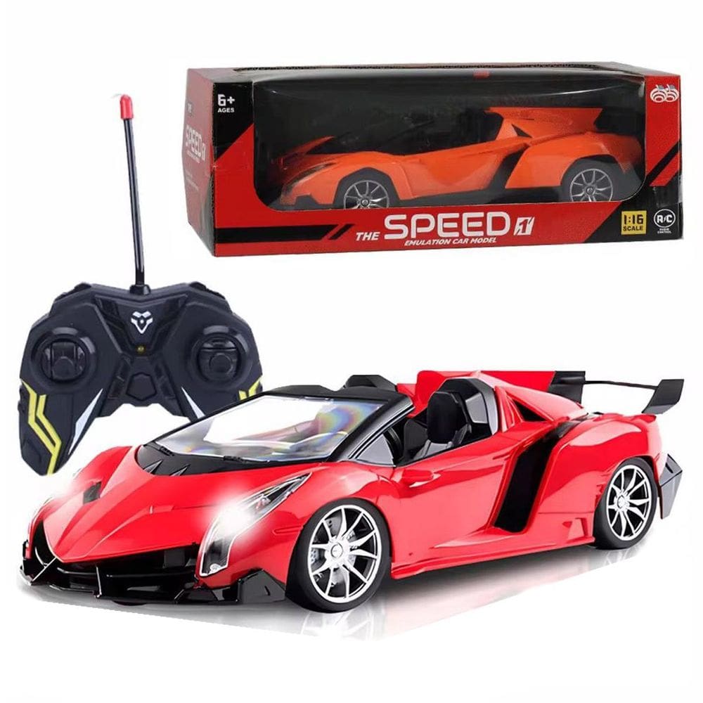 Carrinho Controle Remoto Carro Grande Brinquedo Escala 1:16