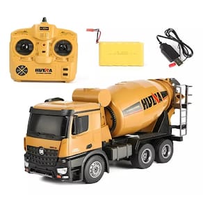 Caminhão Cimento Betoneira Controle Remoto 1/14 Huina 1574