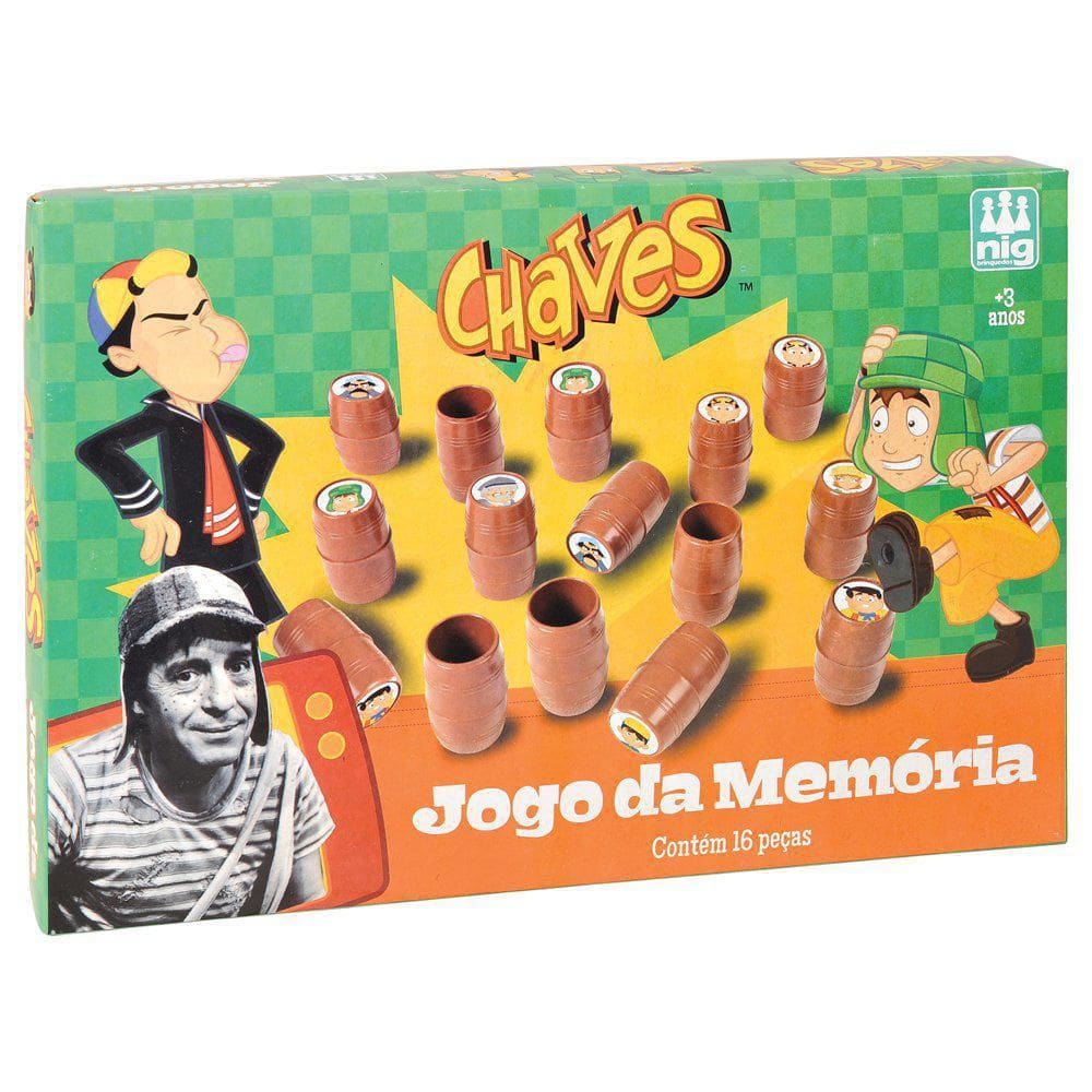 Jogo Da Memória - Chaves - Nig