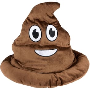 Chapéu Rhode Island Novelty Emoticon Poop Brown