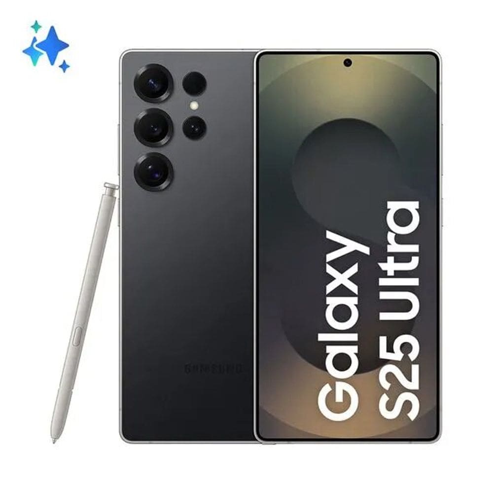 Smartphone Samsung Galaxy S25 Ultra 512GB 5G - Titânio Preto, com Caneta S Pen, Galaxy AI, Câmera Quadrupla 200MP + Selfie 12MP, RAM 12GB, Tela 6.9&qu