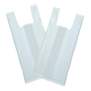 Sacola Reciclada Branca Pacote Com 5Kg 70X90