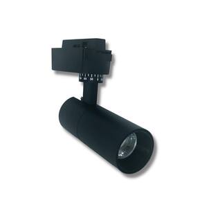 Kit 2 Spot Trilho Preto 10W 3000K 1100 Lm Biv