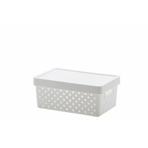 Cesto Organizador Tampa 29,5X19X12 Quadratta Branco