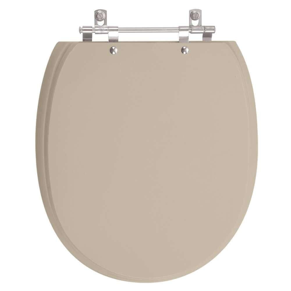 Assento Sanitário De Ville Bege Saara para vaso Deca
