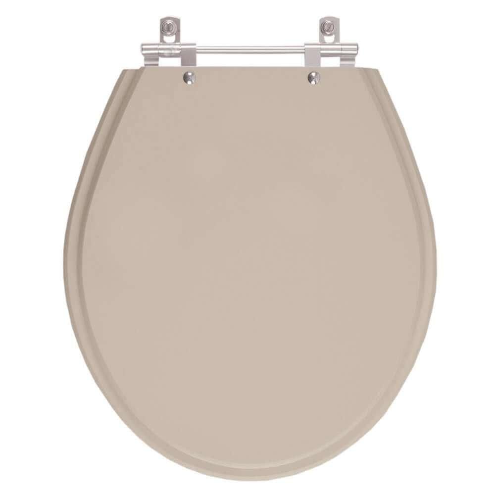 Assento Sanitário Ravena Bege Saara para vaso Deca