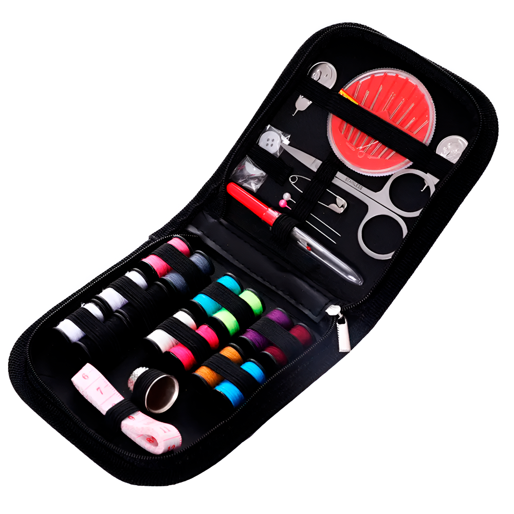 2 Un. Estojo Portátil De Costura E Acessórios Para Viagem