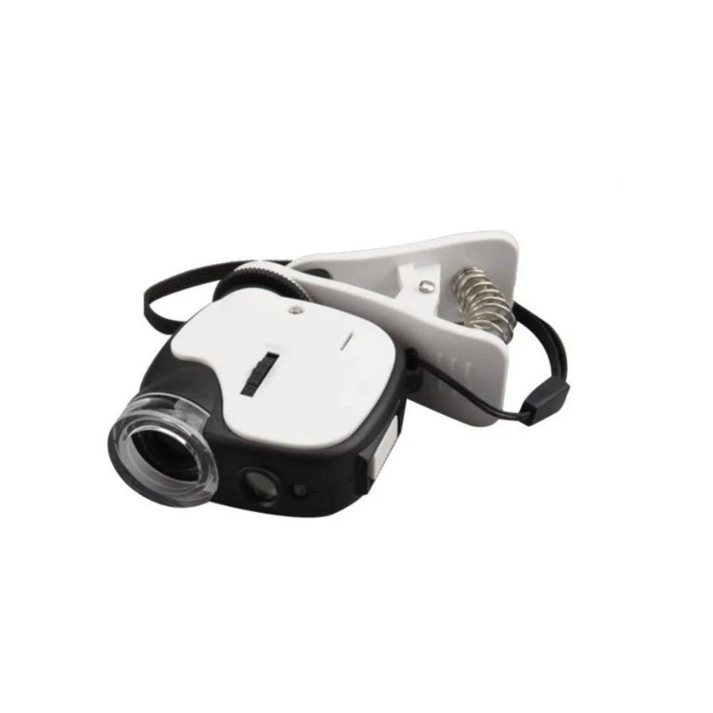 Clipe de microscópio de lupa Universal 55x para celular