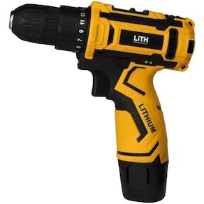 Parafusadeira/Furadeira a Bateria 12V 1.5Ah 3/8 Pol. Carregador Bivolt LITH-LT7035