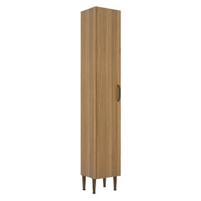 Paneleiro 1 Porta 4 Prateleiras Co6101 Ipê - Decibal