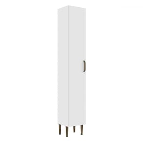 Paneleiro 1 Porta 4 Prateleiras Co6101 Branco - Decibal