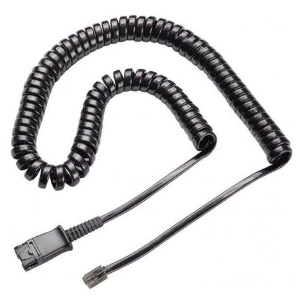 Cabo Qd Espiral U10P-S P/N 38099-01 Plantronics