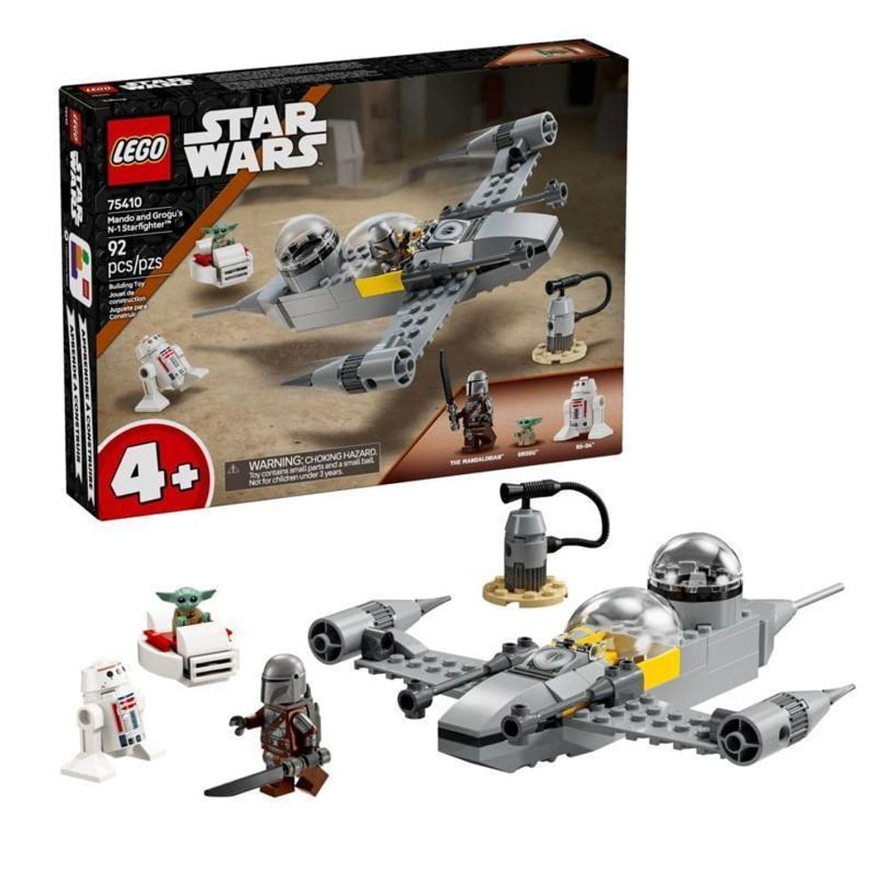 Lego Star Wars N-1 Starfighter De Mando E Grogu 75410