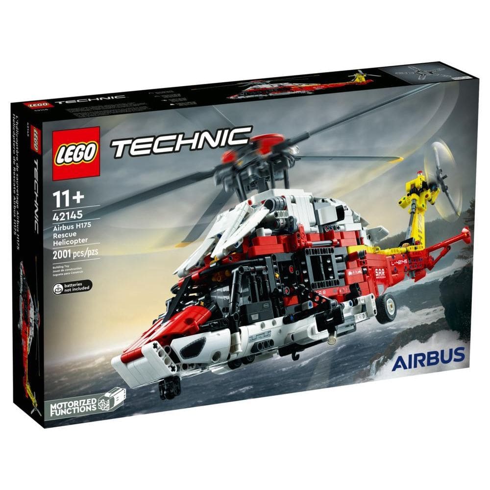 Lego Technic Helicóptero Do Salvamento Airbus Motorizado