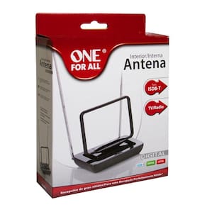 Antena Interna Para Tv One For All Tv Uhd E Rádio Fm Sv9015