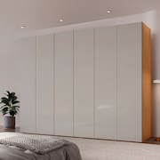 Guarda Roupa Casal Coliseu 100 MDF 6 Portas e 6 Gavetas Moderna Mobília