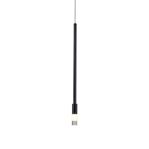 Lustre Pendente Nordecor Nima 2678 Preto Led Bivolt Preto 2678