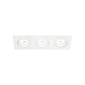 Spot De Embutir Newline Lisse Ii Para 3 Lâmpadas Par 20 E27 Bivolt Branco