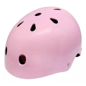 Capacete Para Patins Skate E Bicicleta Rosa Hd Tamanho G