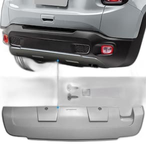Protetor Para-Choque Traseiro Jeep Renegade 2015 Em Diante