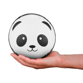Bola Penalty Futebol Infantil Mini Panda Fun Kids 3 A 5 Anos