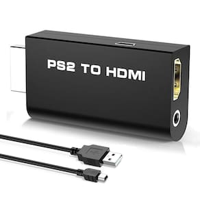 Novo adaptador conversor PS2 para HDMI com saída de áudio