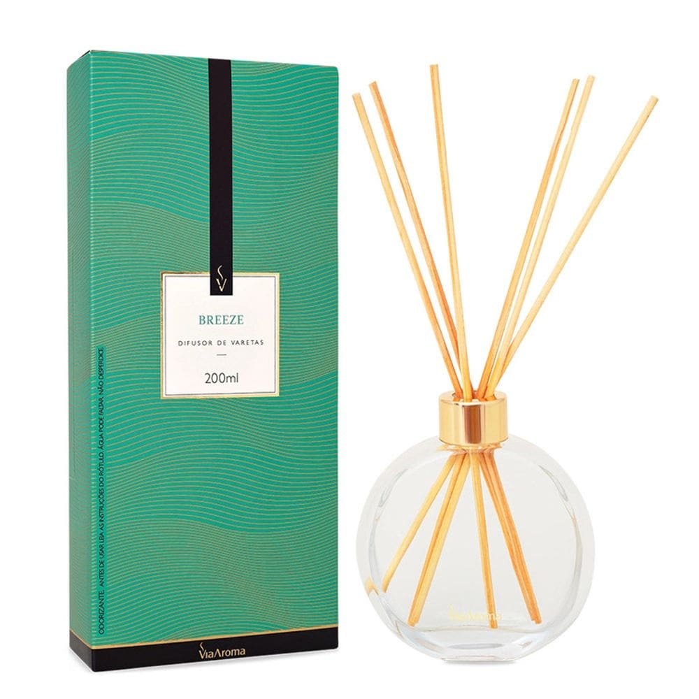 Difusor de Varetas Breeze Via Aroma 200ml