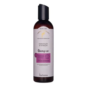 Shampoo Vegano Hidratação e Nutrição Aromatherapy Via Aroma 240ml