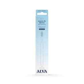 Escova Dental Bambu Cerdas Macias Adulto Alva