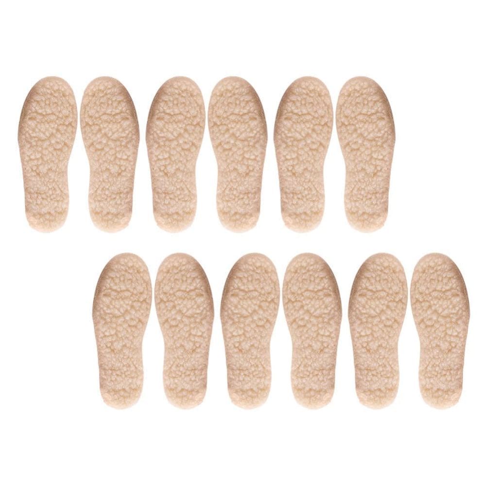 Palmilhas HEALLILY Warm Wool, absorventes de umidade para crianças, 6 pares