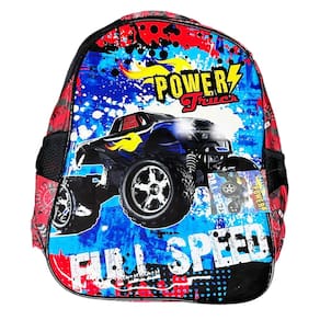 Mochila De Alças Escolar Power Truks Full Speed Menino