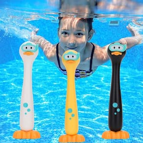 Brinquedos de piscina Diving Sticks SASBSC para crianças de 4 a 8 e 8 a 12 anos