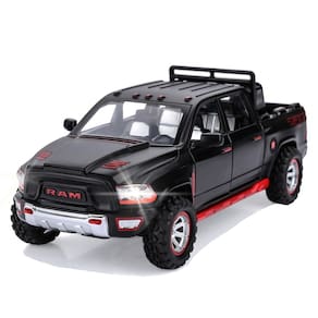 Caminhão de brinquedo SASBSC RAM 1500 de metal fundido sob pressão com luz e som 3+ Y