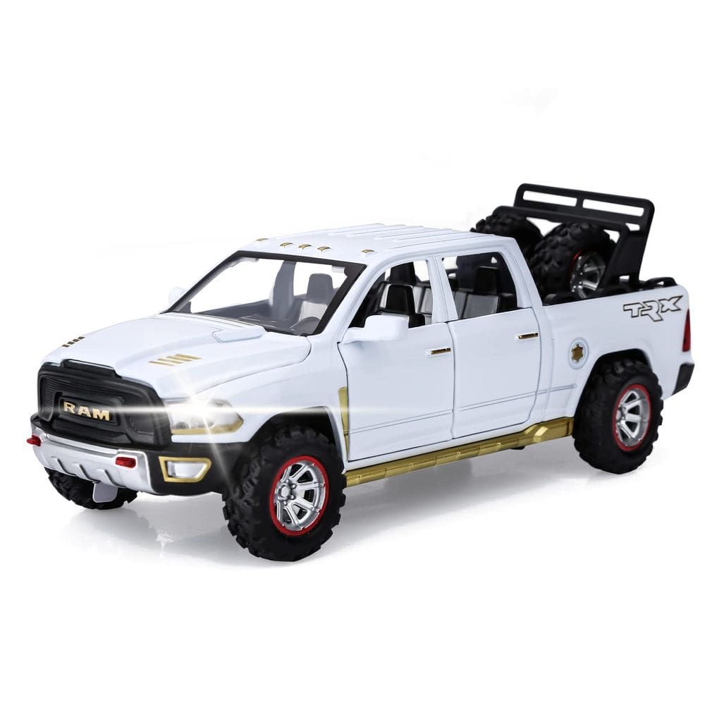 Caminhão de brinquedo SASBSC RAM 1500 Diecast com luz e som há mais de 3 anos