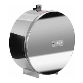 Suporte Para Papel Higiênico Rolo De 300 A 400M Em Aço Inox