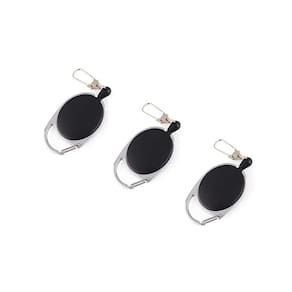 Chaveiro WOIWO Extensível Anti-Roubo Anti-Perda, 3 unidades