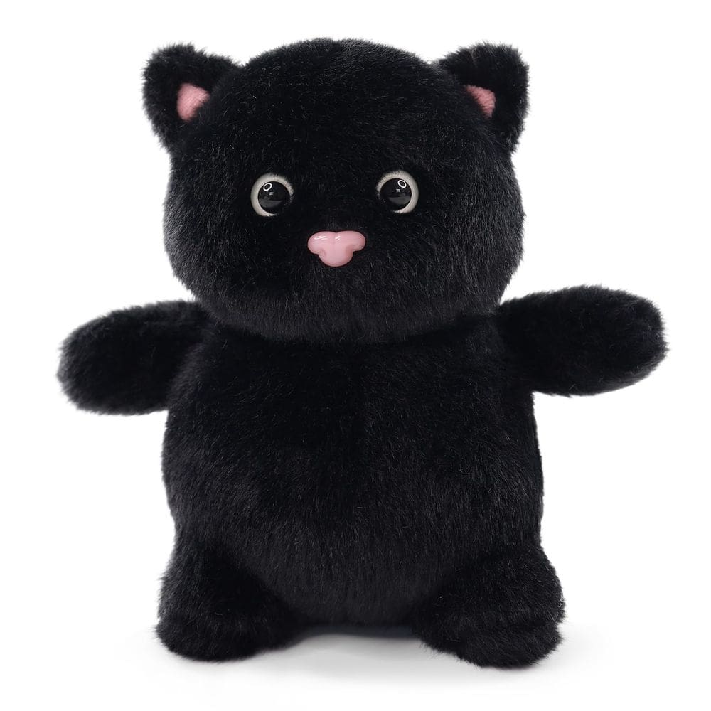 Pelúcia Stuffed Animal Sew Butiful 8 Black Cat de 23 cm para crianças
