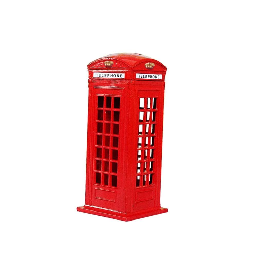 Cofrinho FELTECHELECTR Big Piggy Bank estilo britânico vermelho