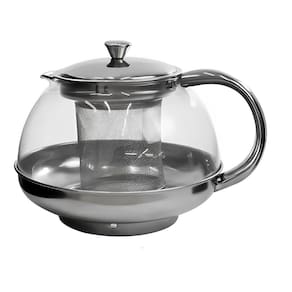 Chaleira-elegante-inox-e-vidro-com-infusor-800ml-para-chás-infusões