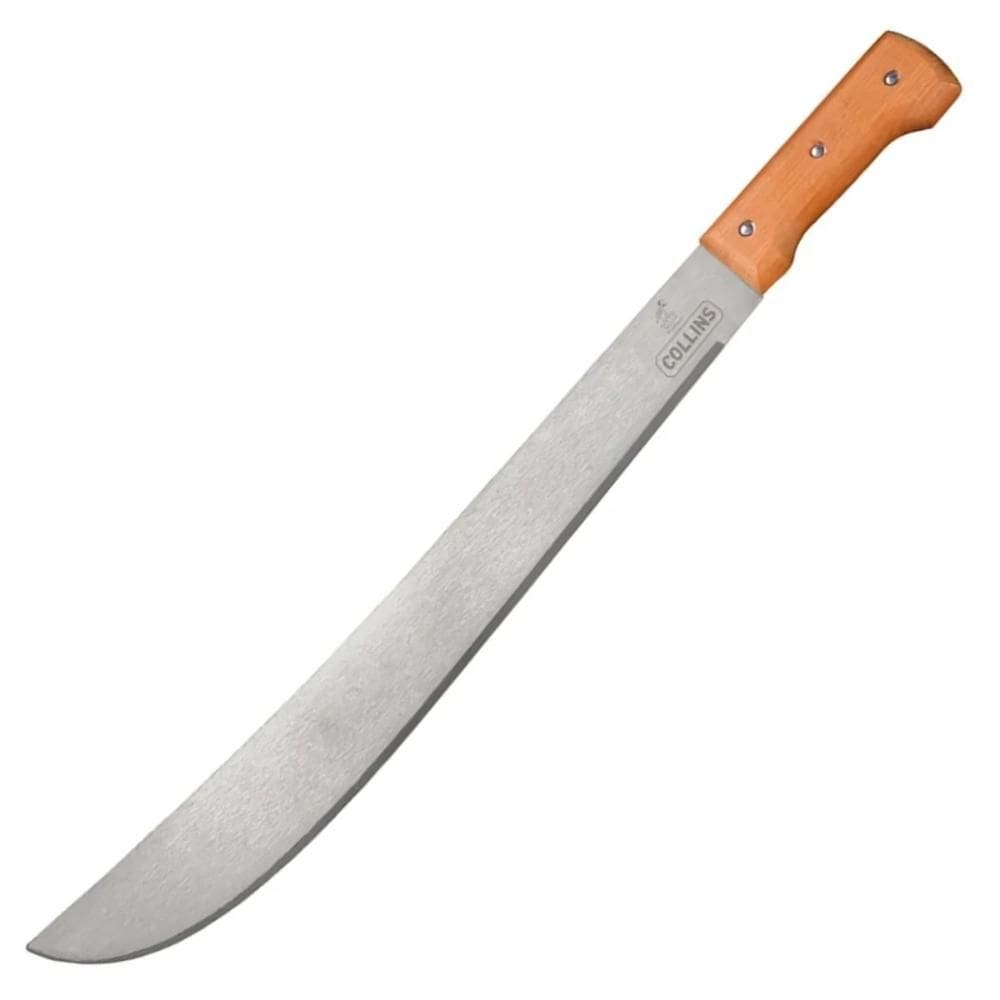 Facão Mato Reforçado Cabo Madeira Collins 18``