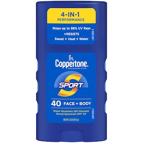 Protetor solar em bastão Coppertone SPORT SPF 40 45 ml resistente à água